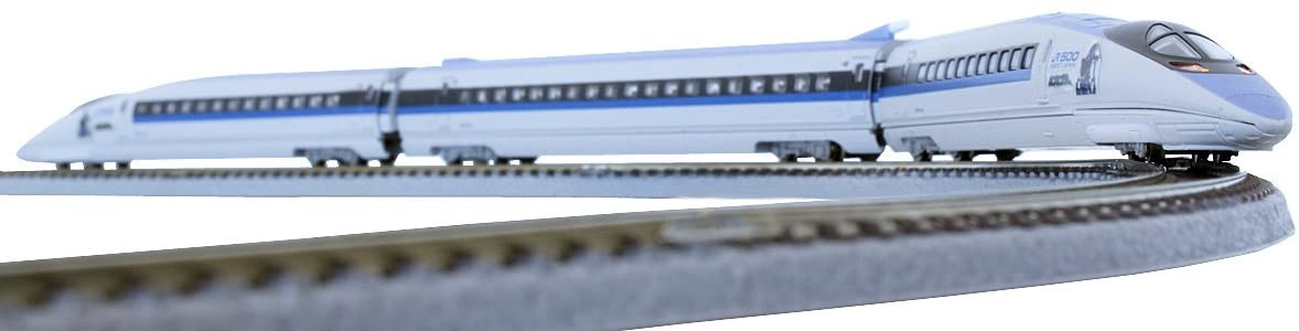 Rokuhan G004-1 Z Scale JR Series 500 Shinkansen Starter Set