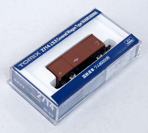 tomixs Tomix 2714 JNR Freight Car Covered Wagon Type WAMU 80000 (N scale)