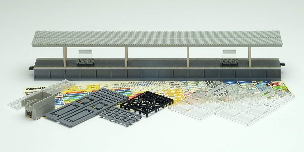 TOMIX 4275  Platform Set　4276×4 Tomix 4276 Extension Set for Island Platform (Urban Type