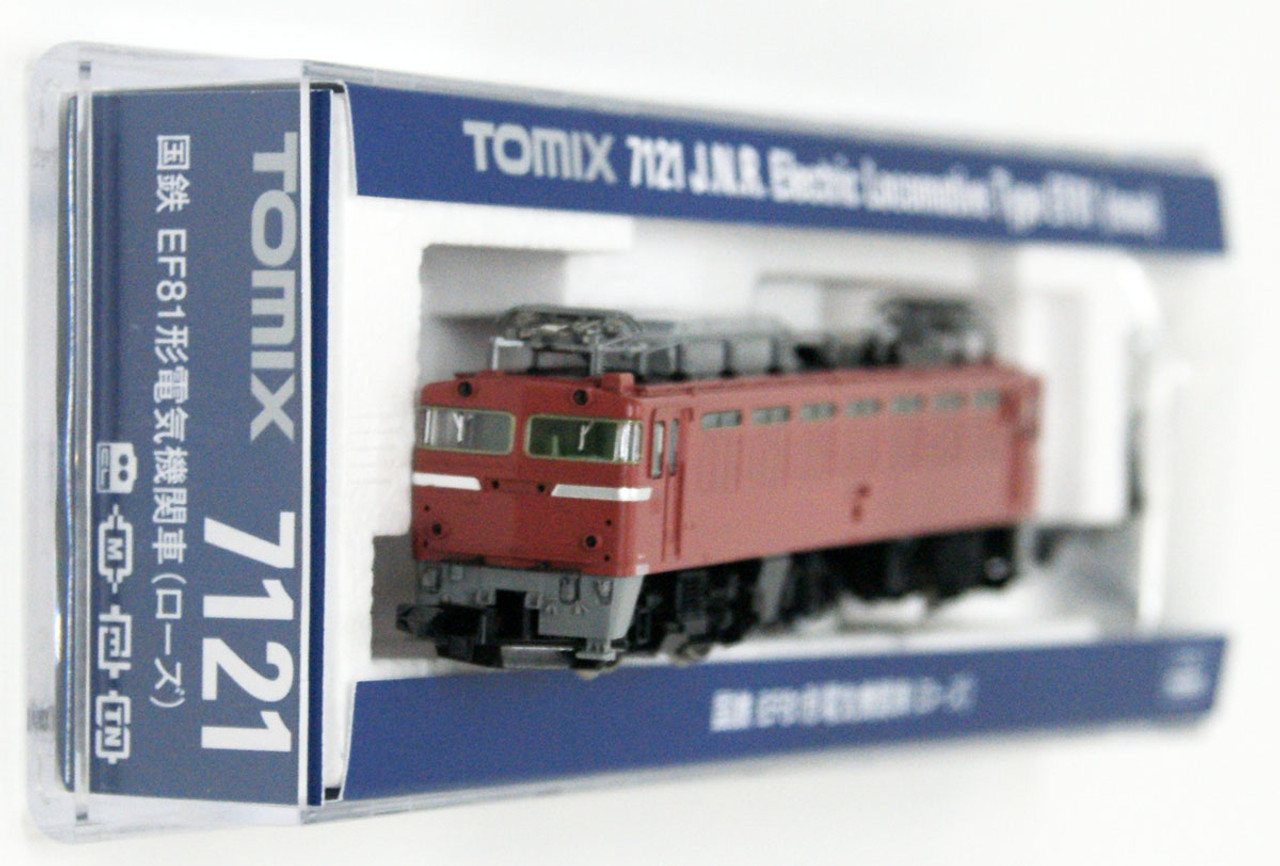 TOMIX 7121 Tomix 7121 JNR Electric Locomotive Type EF81 (Rose) (N scale)