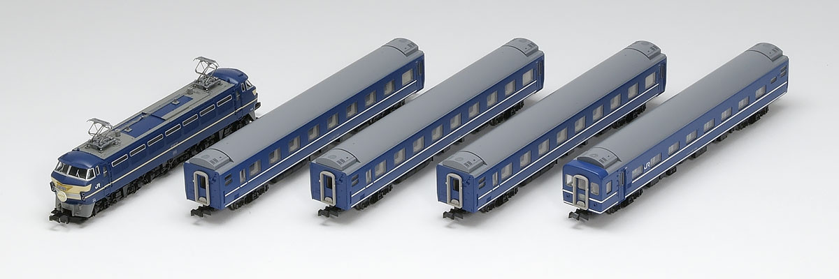 Tomix 90179 EF66 & Blue Trains N Scale SD Starter Set (N scale)