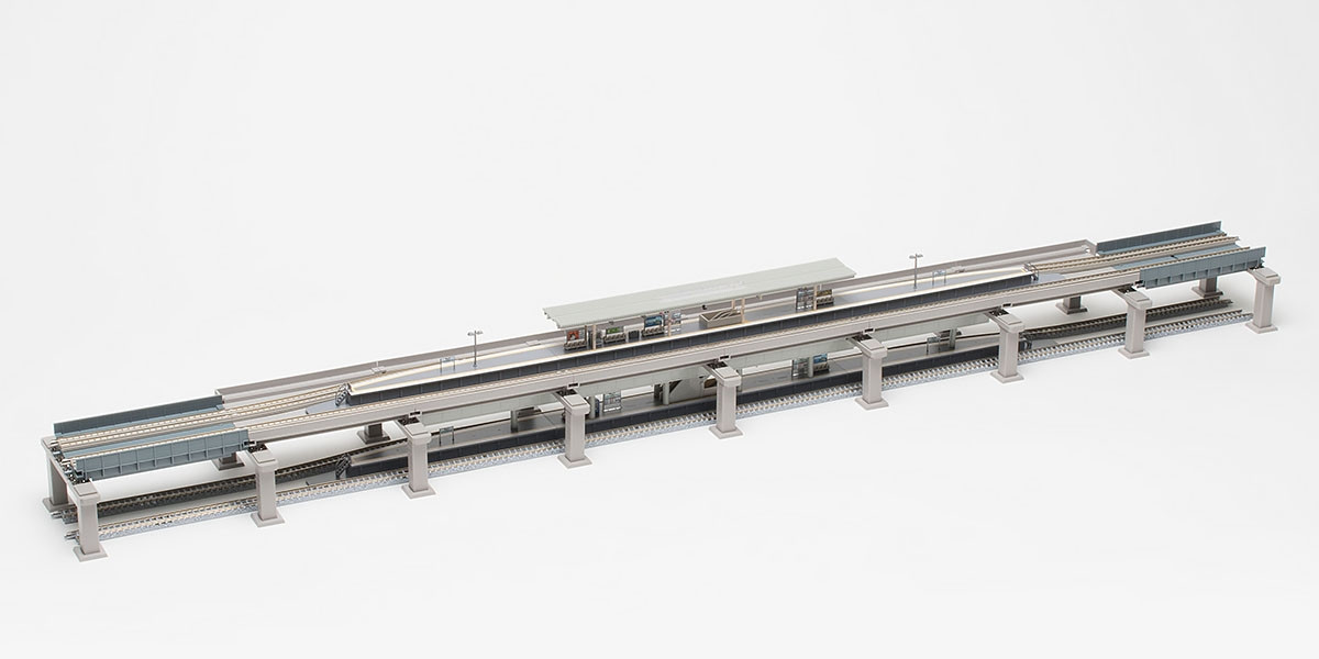 Tomix 91043 Fine Track Elevated Double Track Hierarchy Station Set