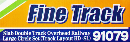 Tomix 91079 Slab Double Track Overhead Railway Large Circle Set (N