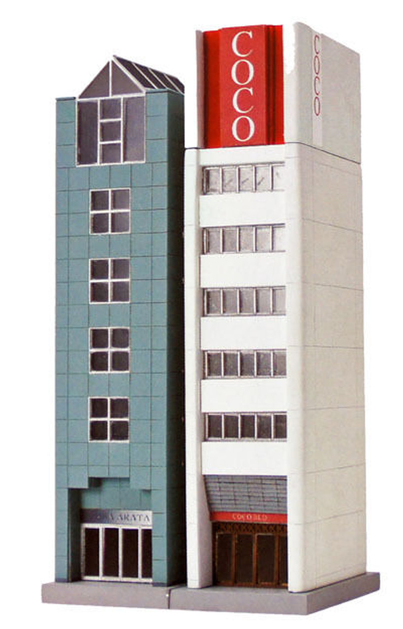 n scale modern buildings