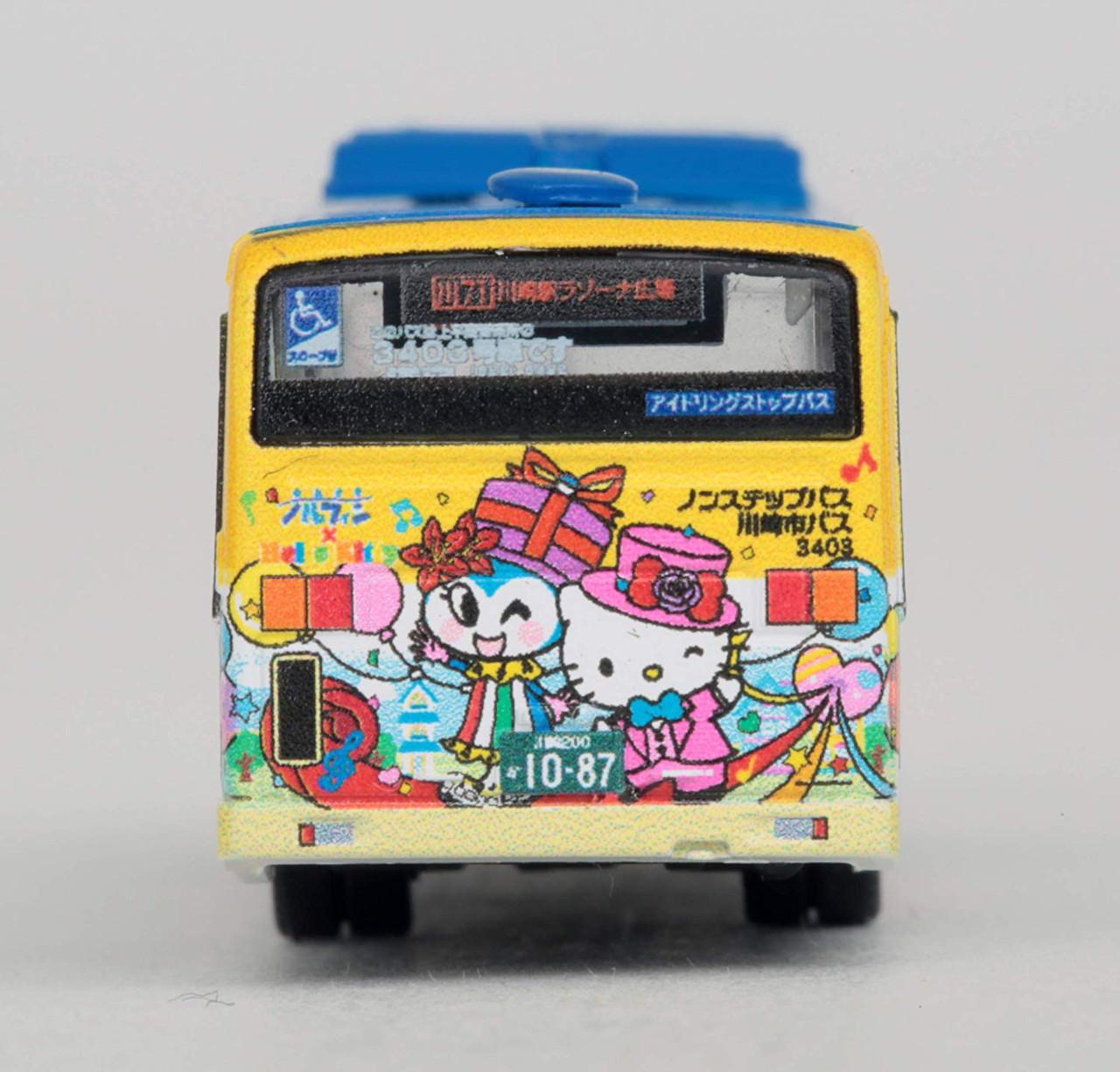 Tomytec Bus Collection Kawasaki Norufin x Hello Kitty Parade-go D