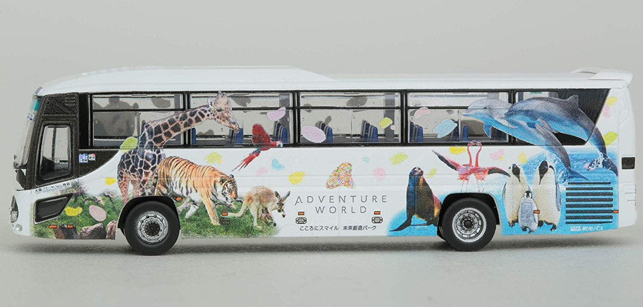Tomytec Bus Collection 265641 Meiko Bus Panda Shirahama Express 1