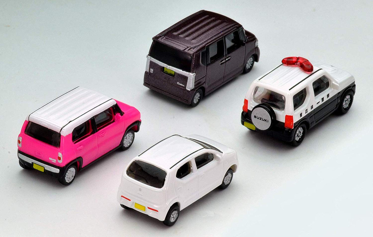 TOMYTEC 1/150 ミニカー 4台セット Tomytec The Car Collection Basic Set K2 1/150 N scale