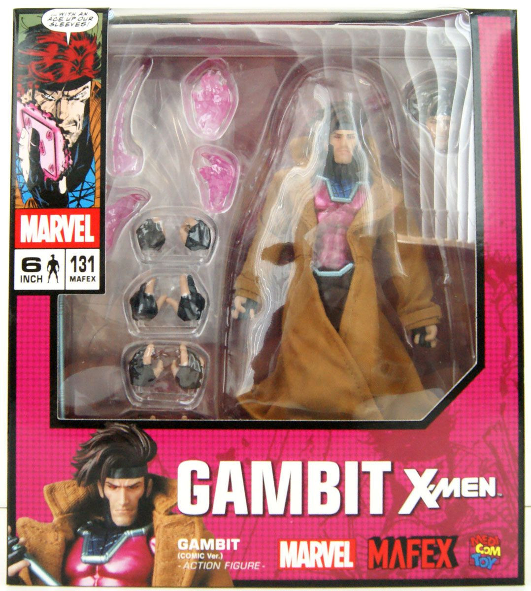 Medicom MAFEX 131 Gambit Comit Ver. Figure | PlazaJapan