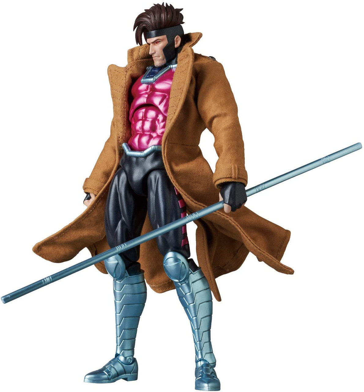 MAFEX131 GAMBIT ガンビット フィギュア (Comic Ver.) Mafex No.131 Marvel X-MEN GAMBIT Comic Ver. Action Figure