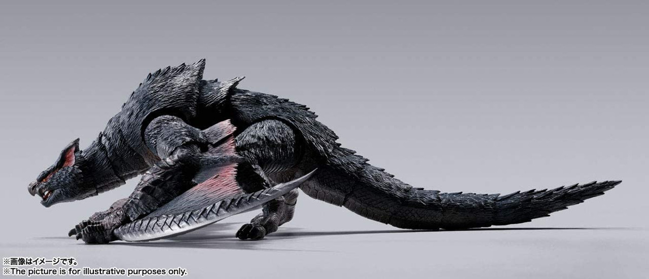 NARGACUGA フィギュア MONSTER HUNTER S.H. MonsterArts Monster Hunter Nargacuga: Bandai - Tokyo