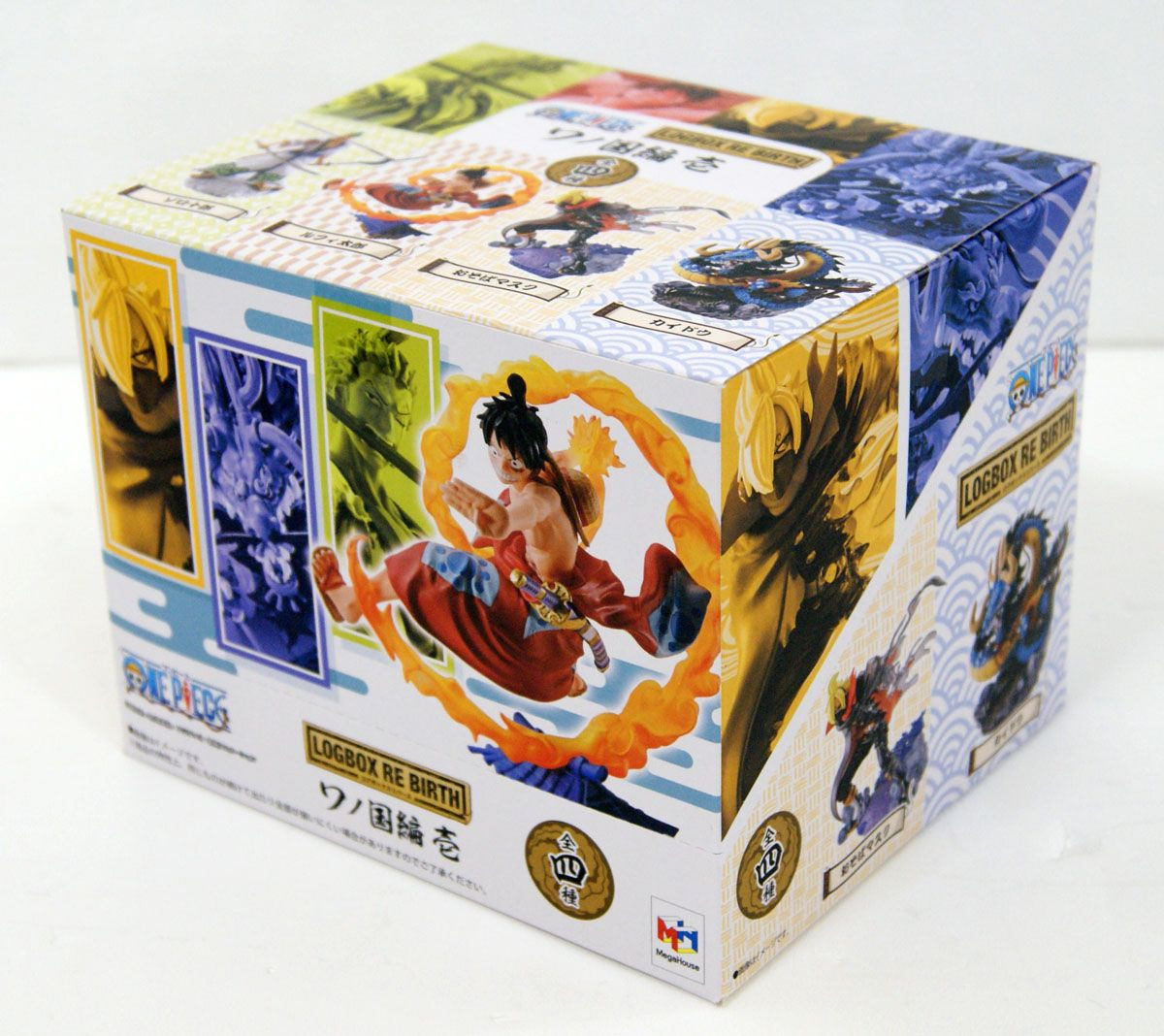 MegaHouse LOGBOX RE BIRTH One Piece Wano Country Vol.1 Box