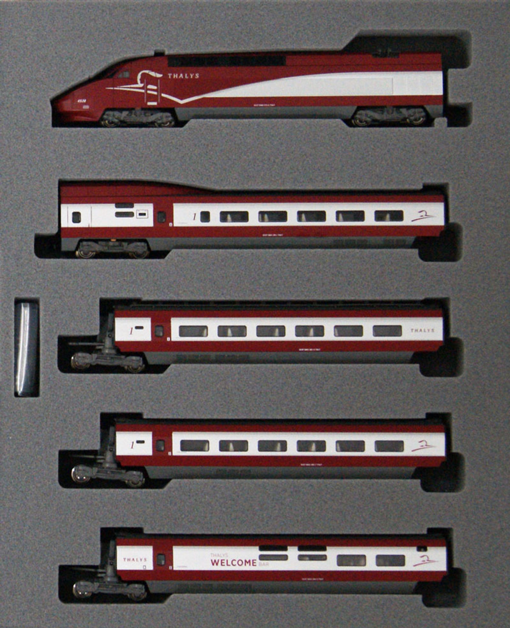 Kato 10-1657 Thalys PBA New Painting 10 Cars Set (N scale)