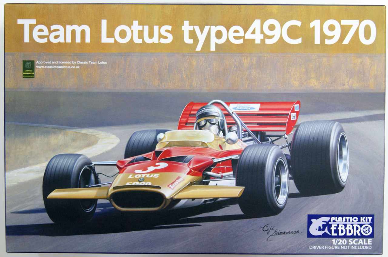 Ebbro 20006 Team Lotus type 49C (1970) 1/20 sca | PlazaJapan