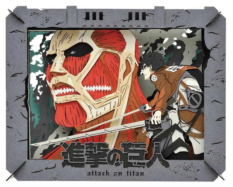 Ensky Paper Theater PT-176 Shingeki no Kyojin U | PlazaJapan