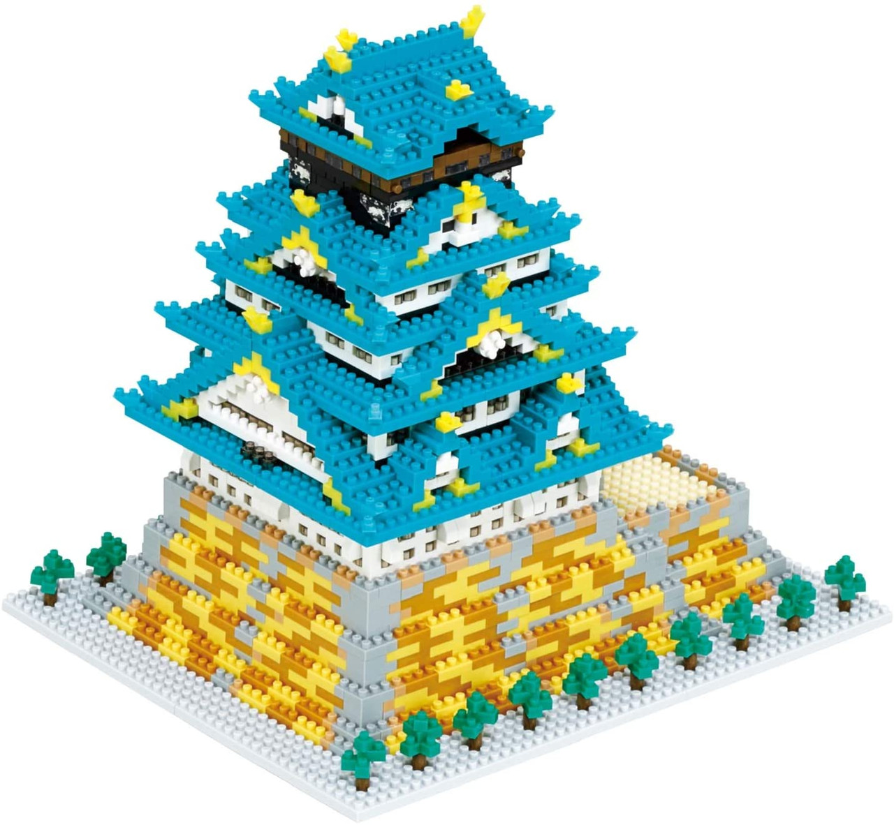 Kawada NB-049 Nanoblock Osaka Castle Deluxe Edition