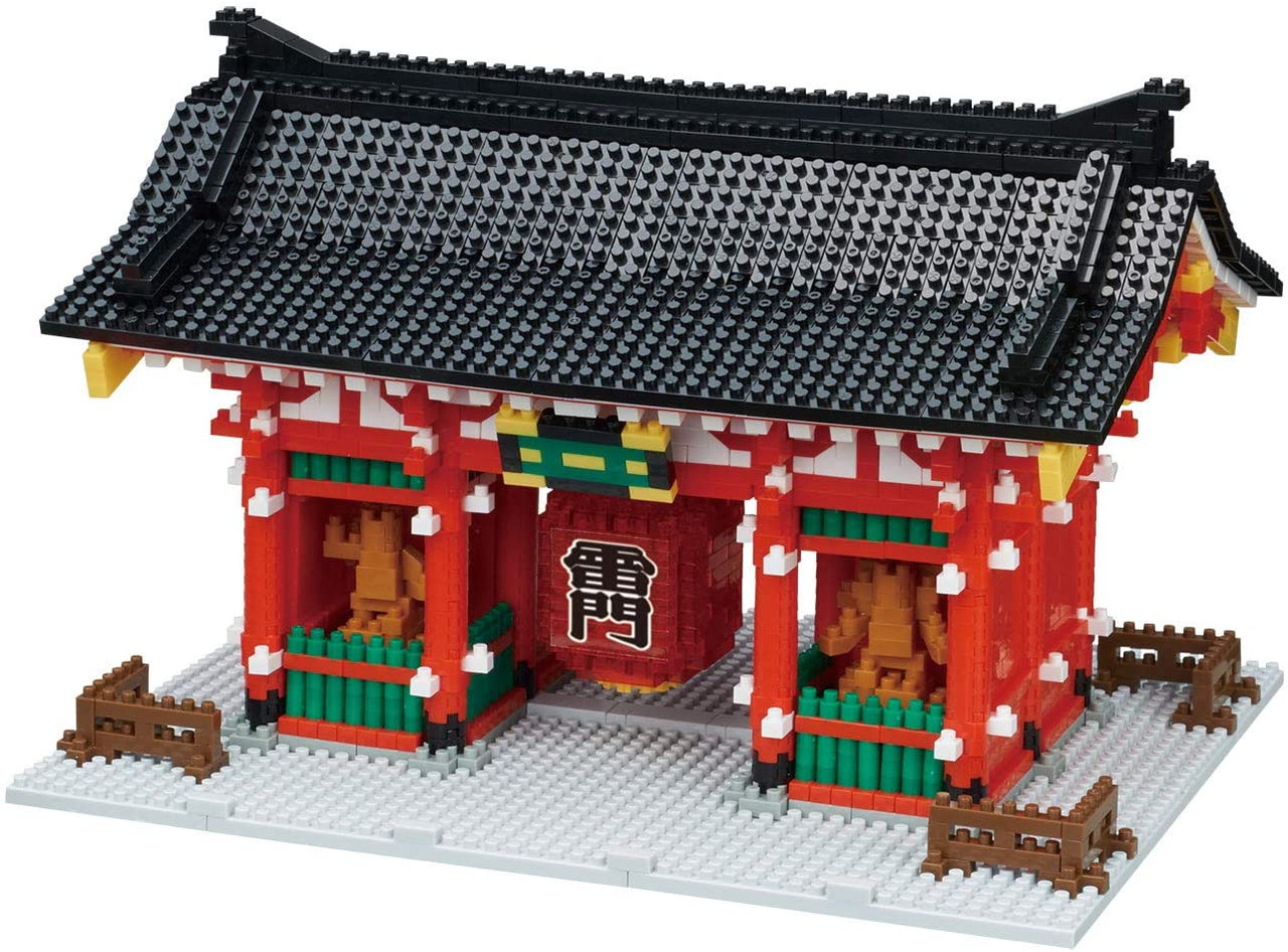 Kawada NB-046 Nanoblock Kaminarimon Deluxe Edit | PlazaJapan