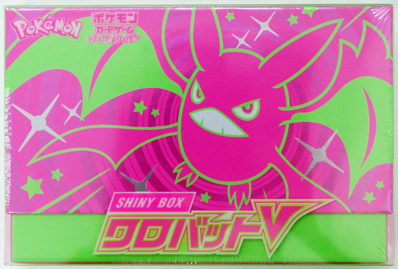 Pokemon Card Game Sword Shield Shiny Box Crobat V