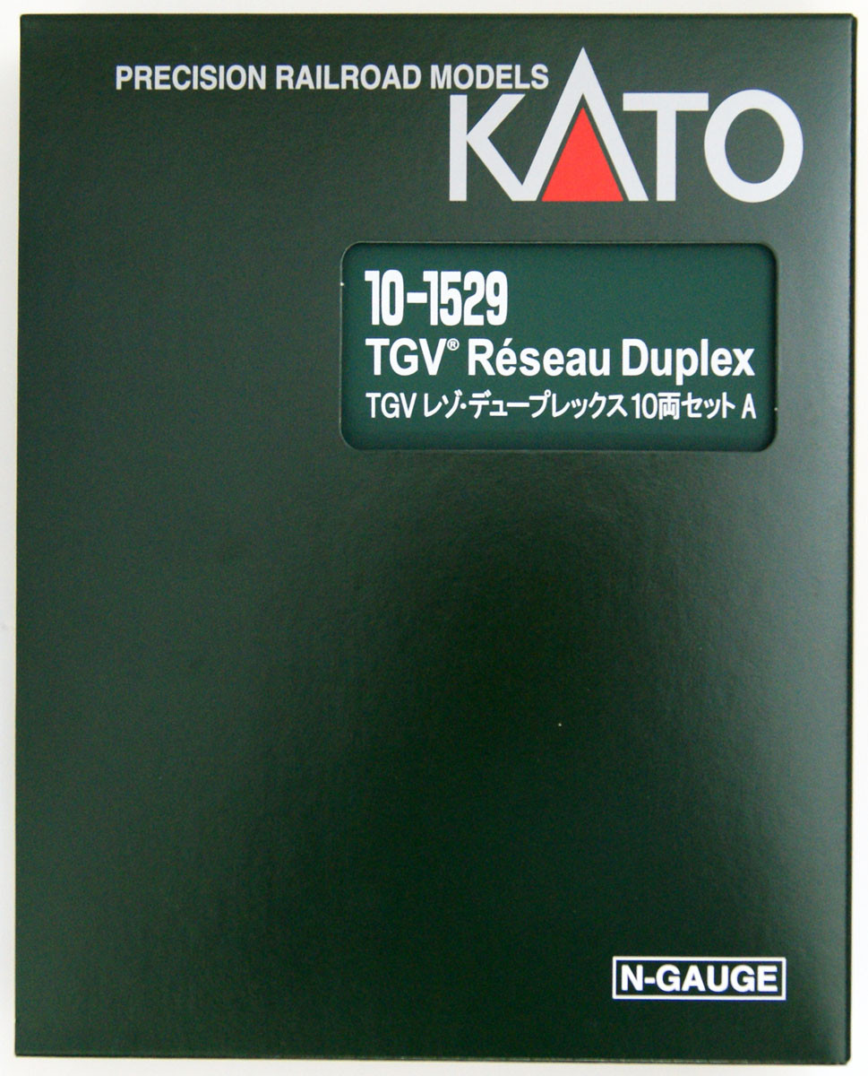 Kato 10-1529 TGV Reseau Duplex 10 Cars Set (N scale)