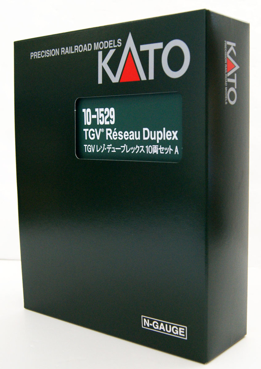 KATO 101529 TGV レゾ・デュープレックス 10両セット Amazon | KATO Nゲージ TGV Réseau Duplex (レゾ