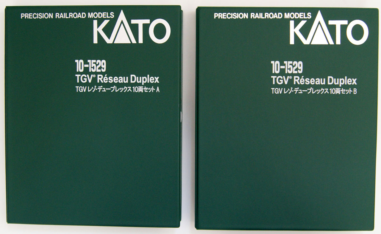 Kato 10-1529 TGV Reseau Duplex 10 Cars Set (N scale)