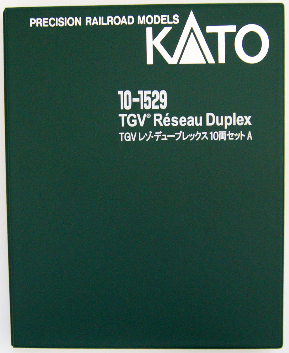 Kato 10-1529 TGV Reseau Duplex 10 Cars Set (N scale)