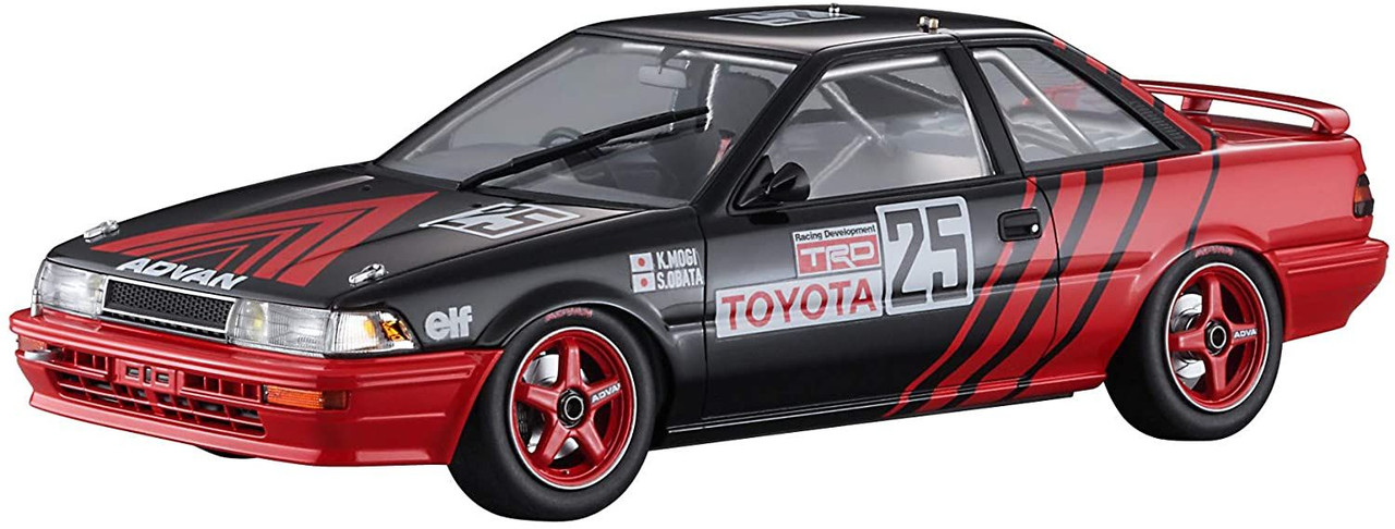 ミニカー ADVAN COROLLA LEVIN AE92 1/24 Advan Corolla Levin AE92 '1989 InterTEC' Plastic Model