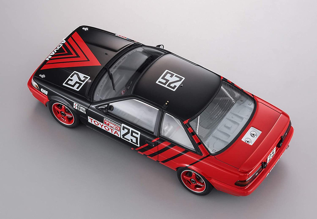ミニカー ADVAN COROLLA LEVIN AE92 1/24 Advan Corolla Levin AE92 '1989 InterTEC' Plastic Model