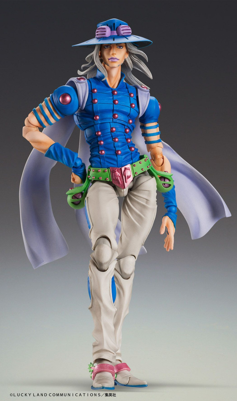 Medicos Super Action Statue Gyro Zeppeli Second Figure (Jojo's Bizarre  Adventure: Steel Ball Run)