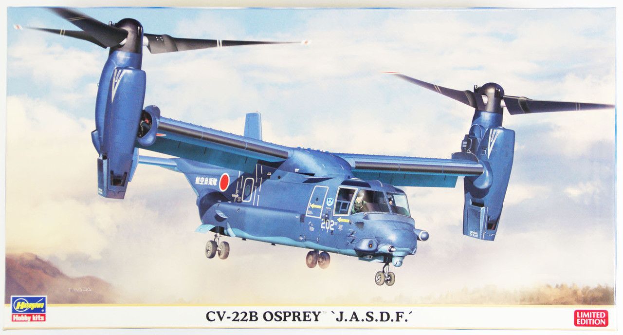 Hasegawa 02121 CV-22B Osprey J.A.S.D.F 1/72 Scale Kit - Plaza Japan