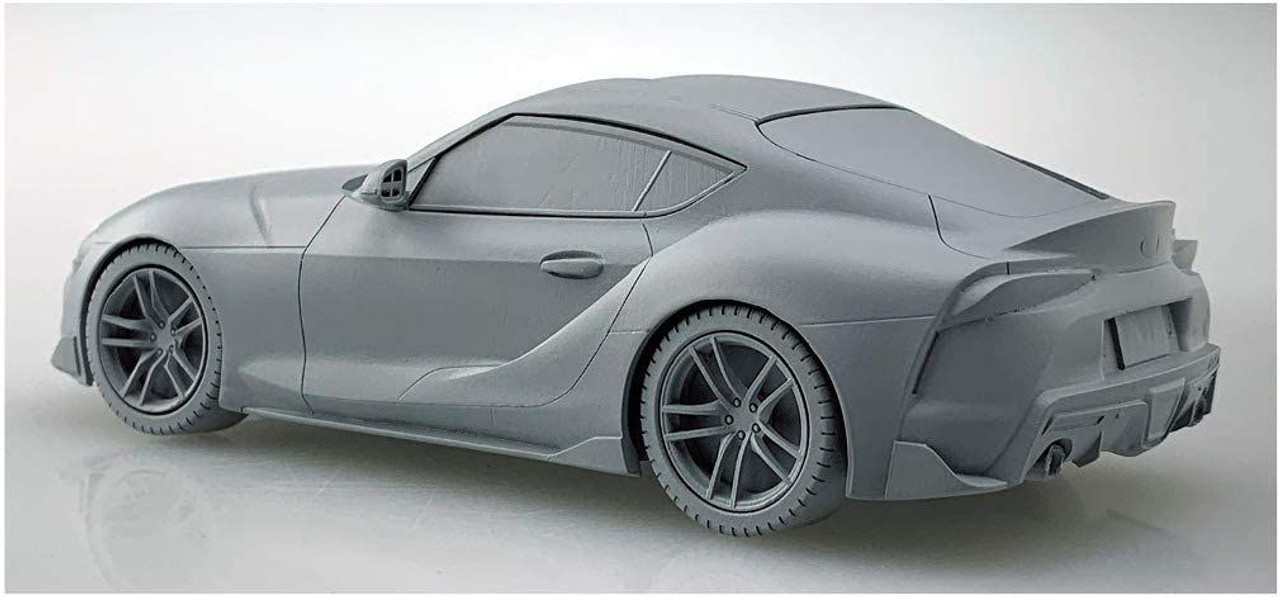 The Snap Kit 1/32 Toyota GR SUPRA White Metallic Plastic