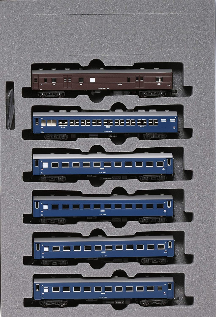 10-1623 Series 43 Night Express `Kiso` 6 Cars Set (N scale)