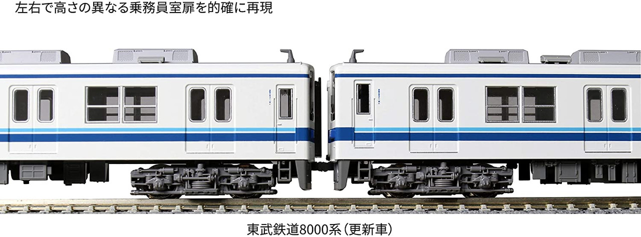 10-1647 Tobu Railway Series 8000 (Renewed) 4 Cars Set