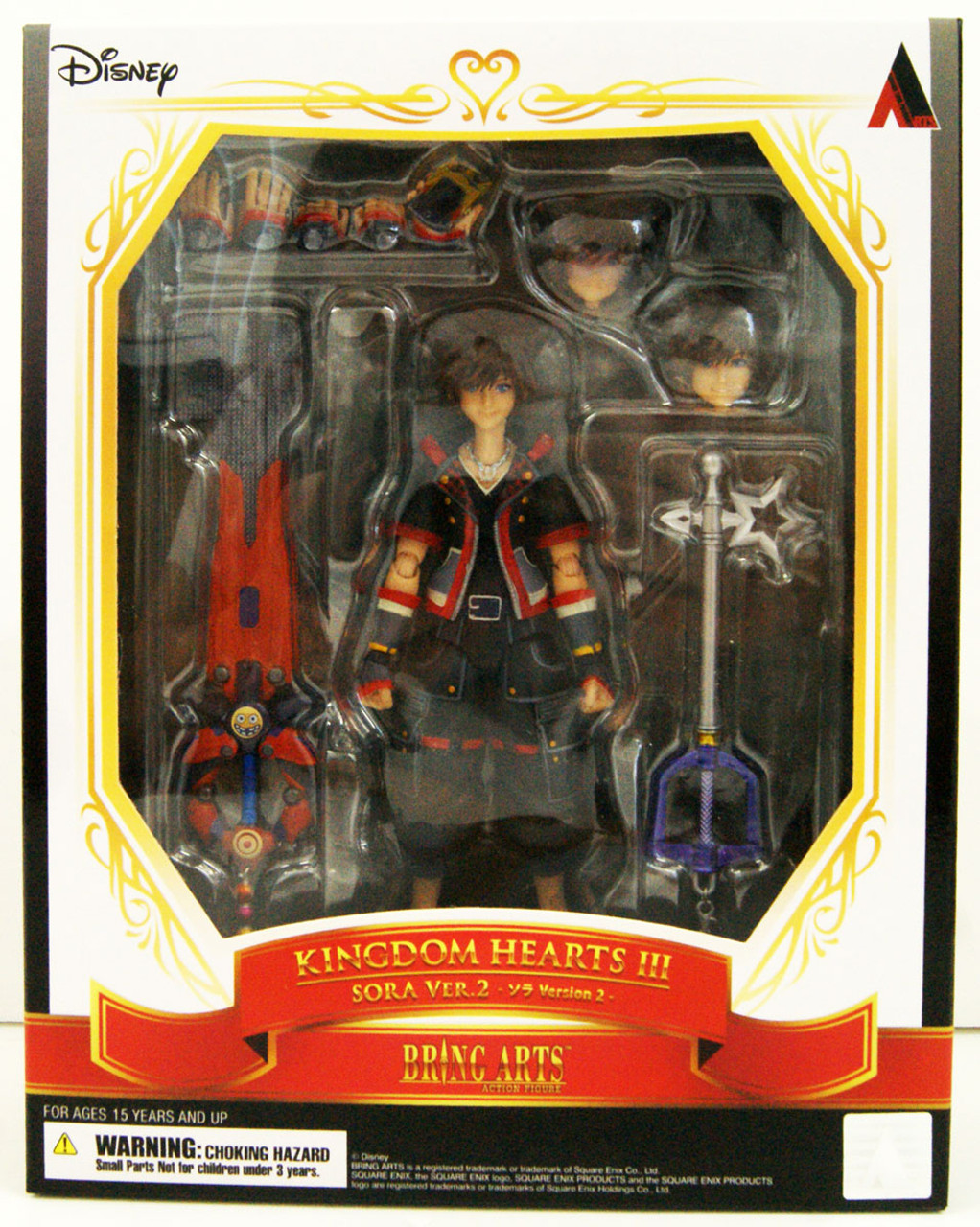 Bring Arts Sora Ver. 2 Figure (Kingdom Hearts III) | PlazaJapan