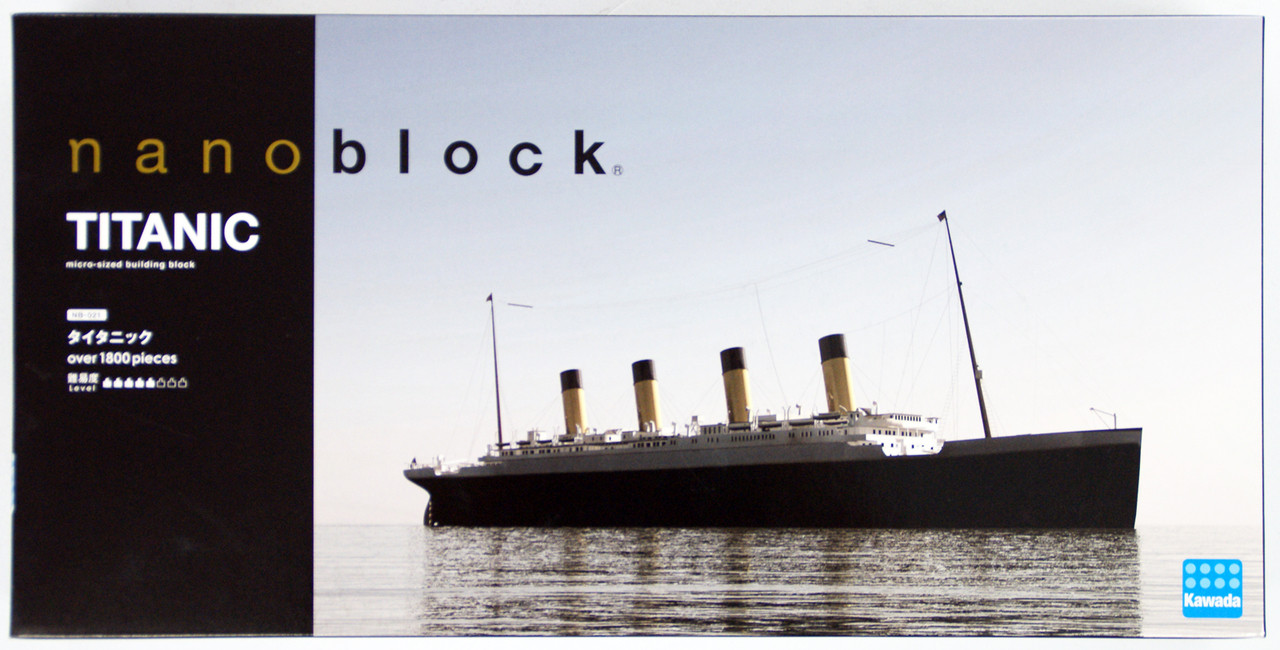 Nanoblock realistic Hobby series Titanic NB-021 Kawada 