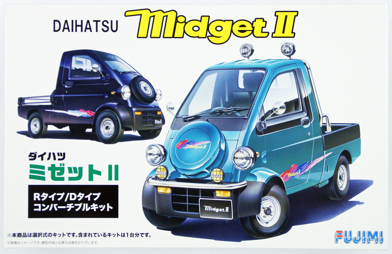 Fujimi ID-114 Daihatsu Midget II R Type or D Type 1/24 Scale convertible Kit