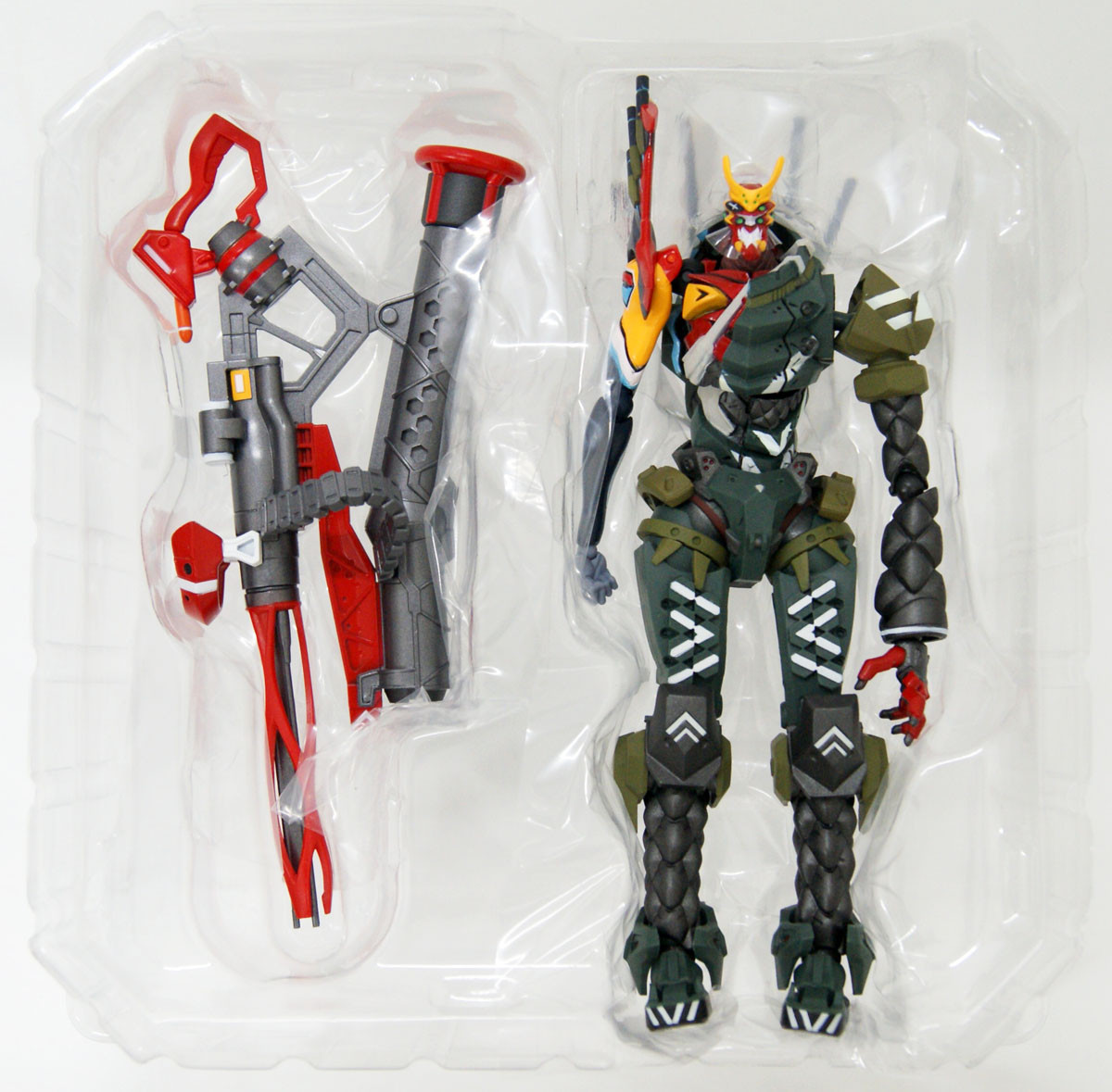 Eva Unit O2 Alpha Evangelion Evolution New EVA Unit-02 Alpha Revoltech Figure
