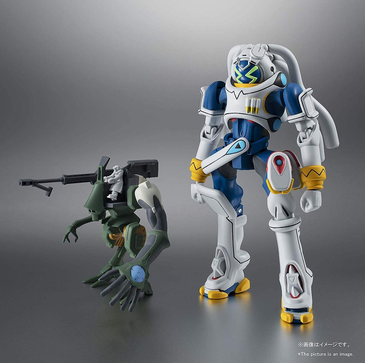 Bandai Robot Spirits (Side OM) King Gainer & Gachico Figure (Overman King  Gainer)