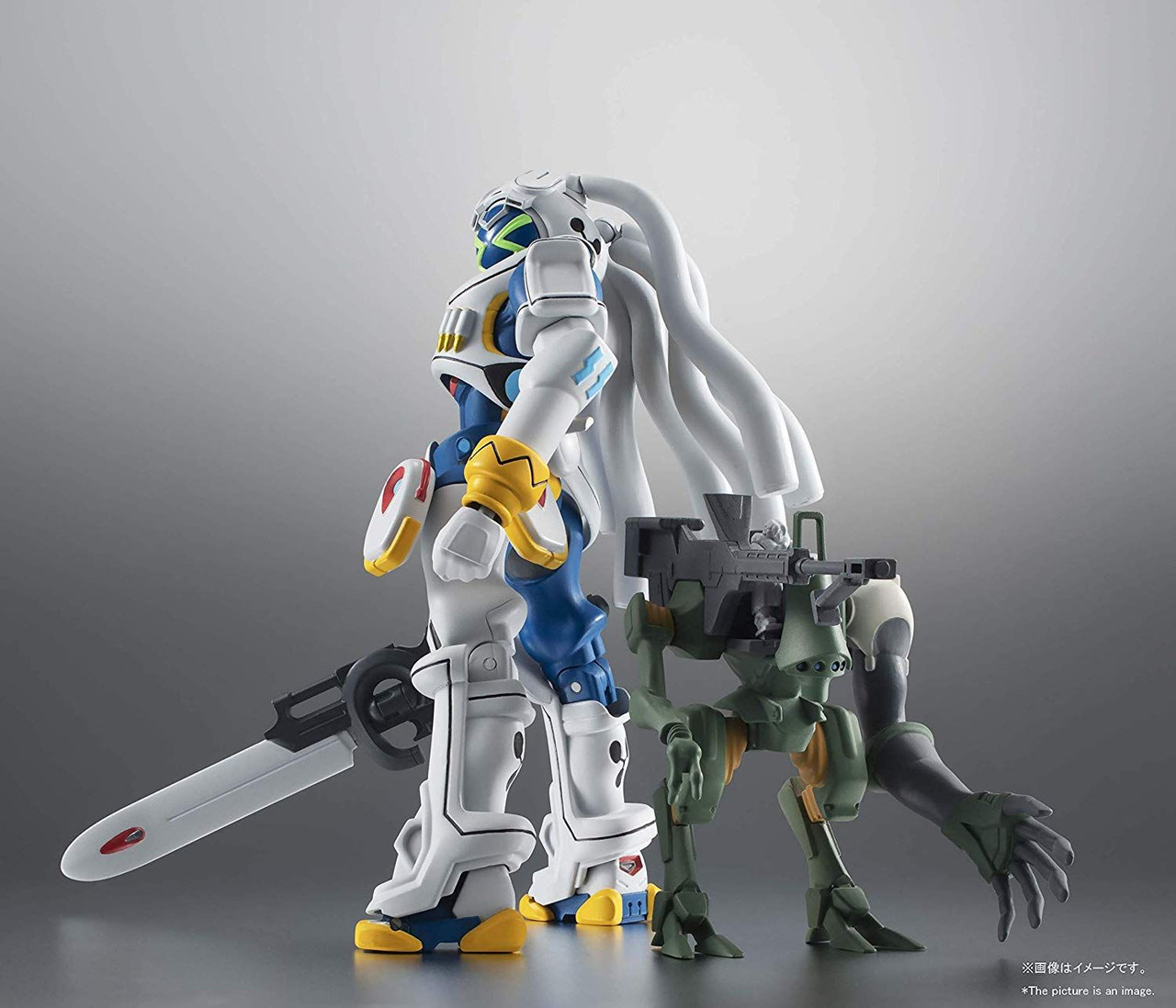 Bandai Robot Spirits (Side OM) King Gainer & Gachico Figure (Overman King  Gainer)