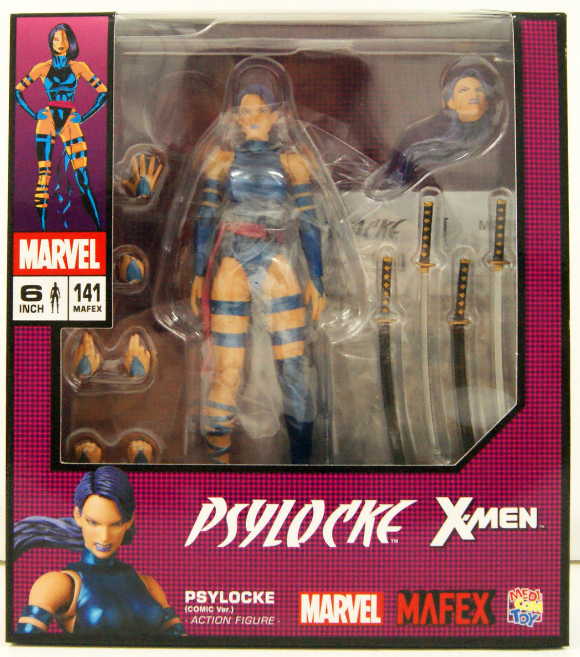 MAFEX PSYLOCKE COMIC Ver. 29-MH0314-08-