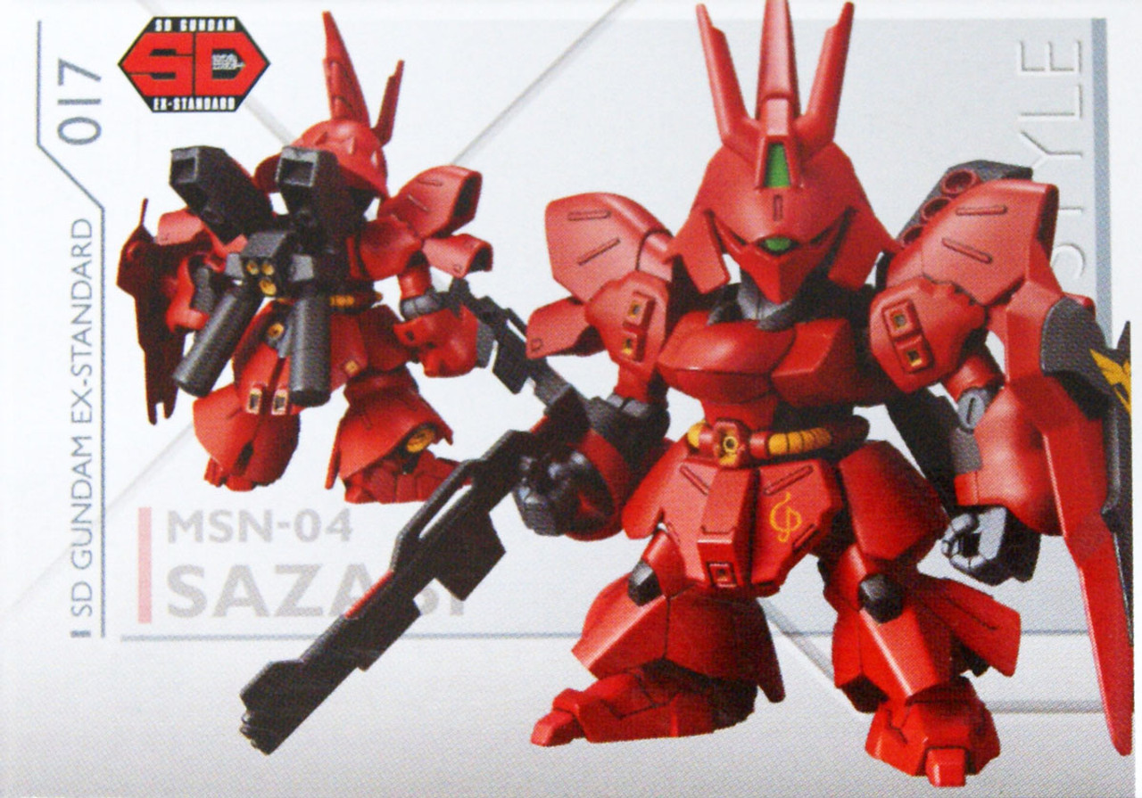SD Gundam Ex-Standard Sazabi Plastic Model | PlazaJapan