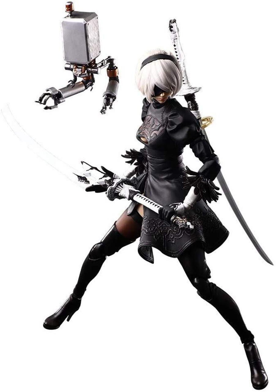 Square Enix Play Arts Kai YoRHa No.2 Type B -2B- DX Ver. Figure (NieR:  Automata)