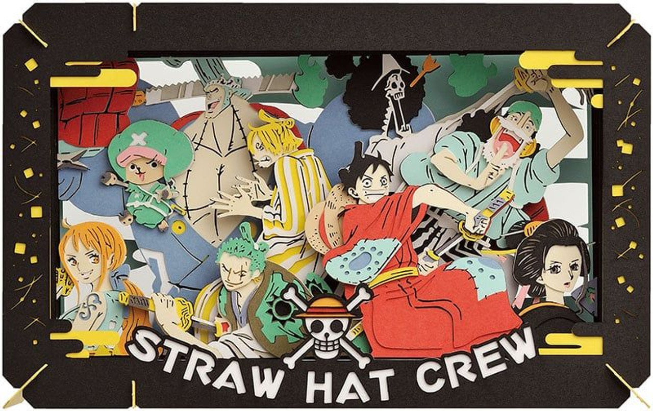 ONE PIECE ストローハットクルー ペーパーシアター 6点セット Ensky Paper Theater One Piece - Wano Country