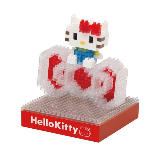Kawada NBH-078 nanoblock LED Sanrio Hello Kitty and Big