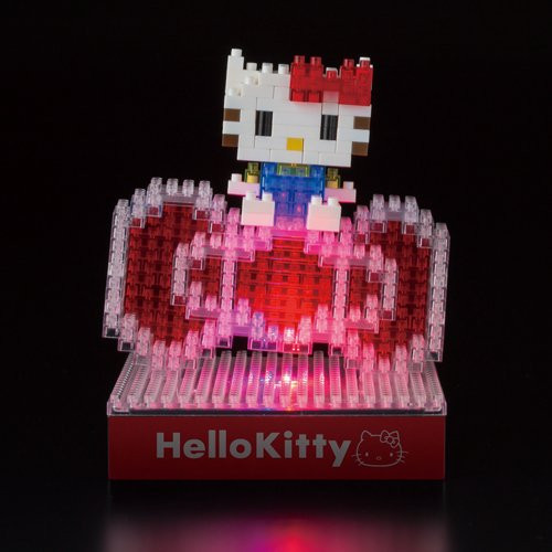 Kawada NBH-078 nanoblock LED Sanrio Hello Kitty and Big
