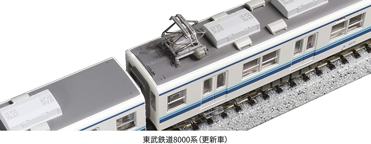 10-1648 Tobu Railway Series 8000 (Renewed) 4 Cars Add-on Set