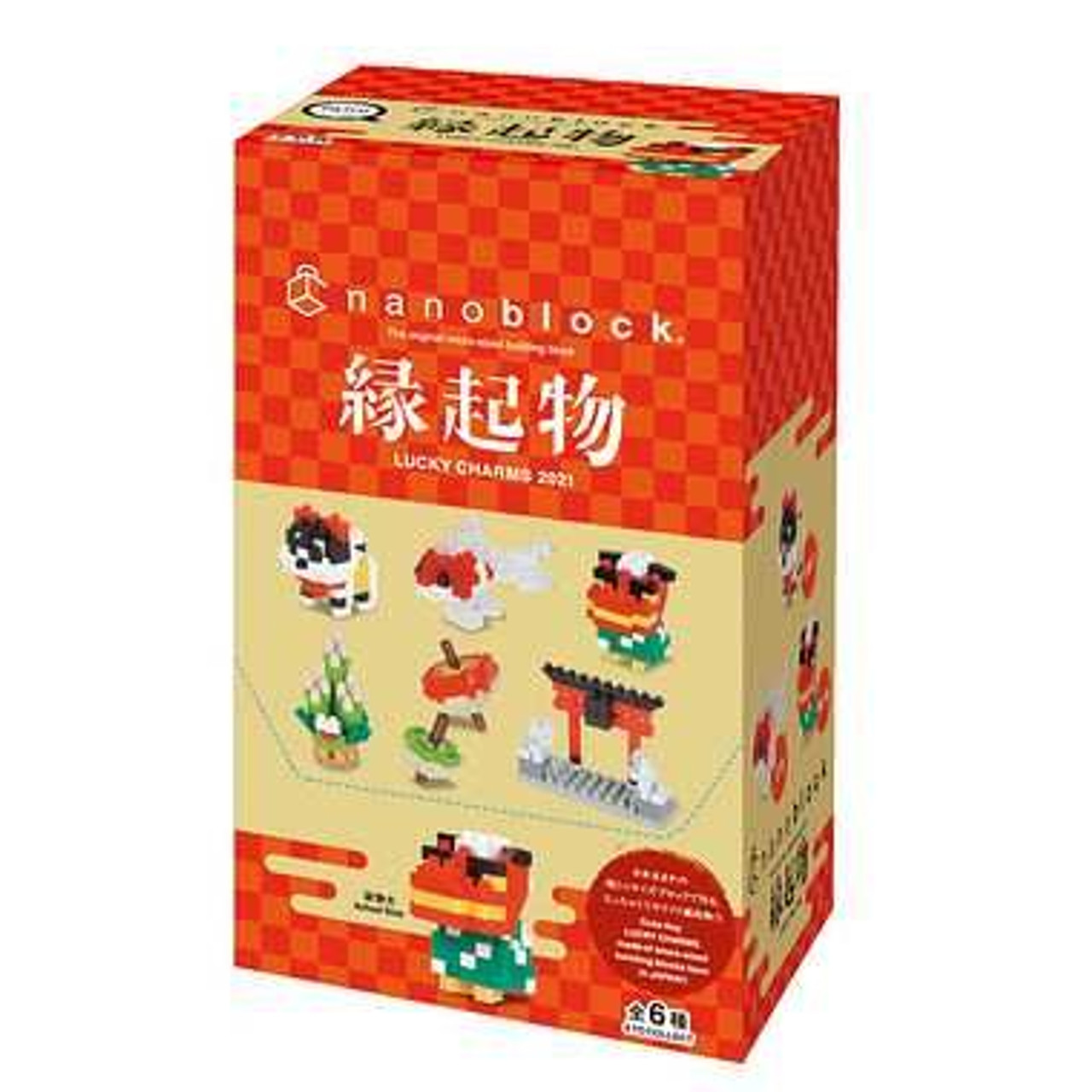 Nanoblock Mininano Lucky Charms (6 Pcs Box) | PlazaJapan