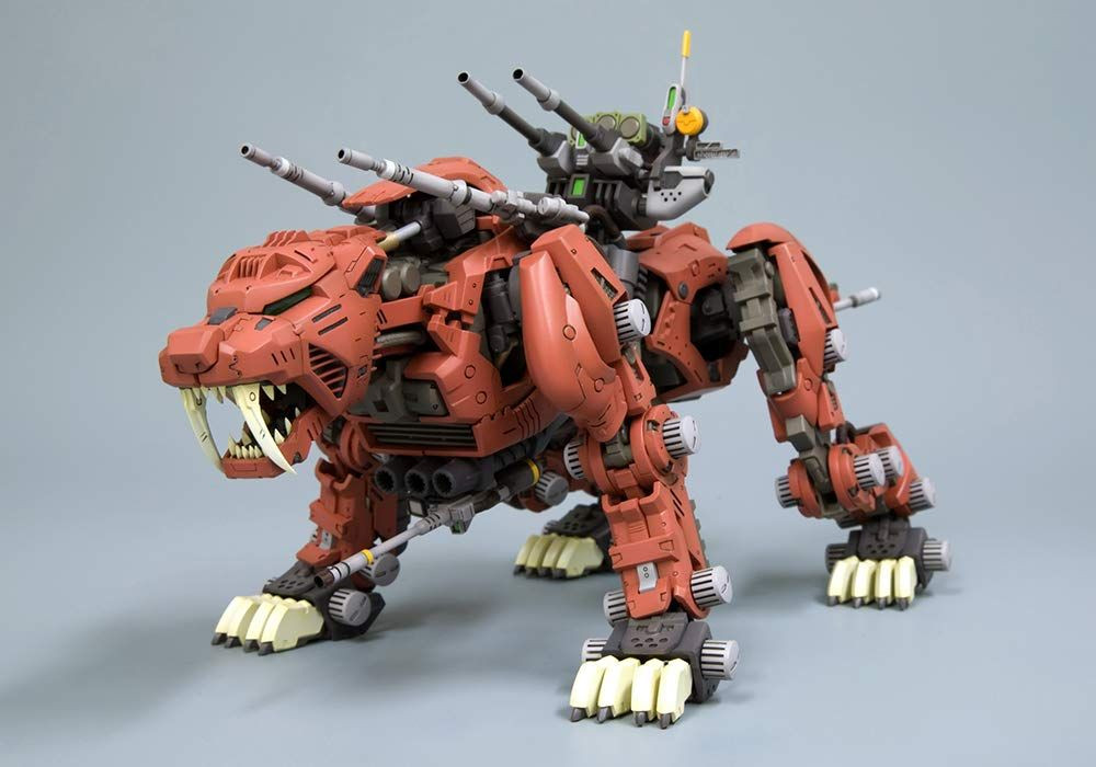 一虎 ZOIDS 1/72 EZ-016 Saber Tiger Marking Plus Ver Plastic Model