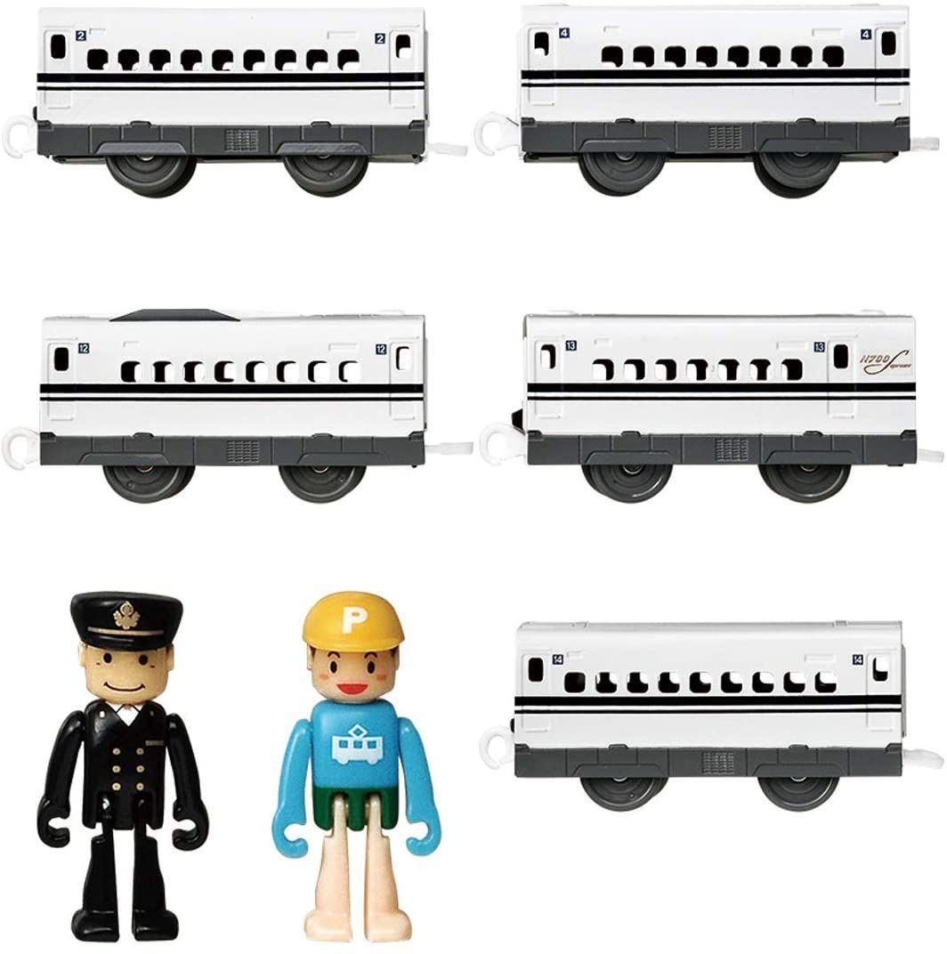 Pla-Rail N700S Shinkansen Test Car Middle Car Set | PlazaJapan