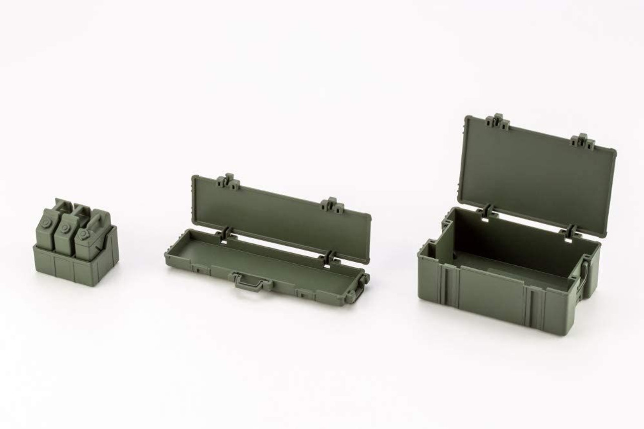 Hexa Gear 1/24 Army Container Set Plastic Model | PlazaJapan