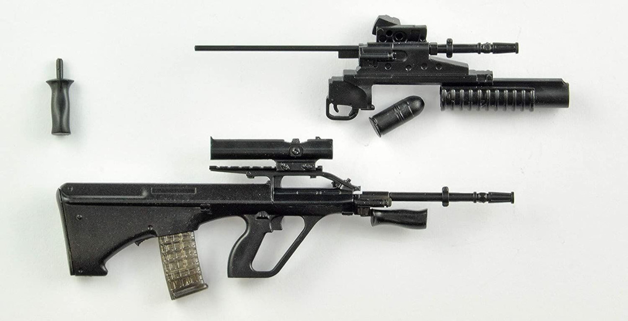 LA066 Military Series Little Armory Type AUG A2 & M203 1/12